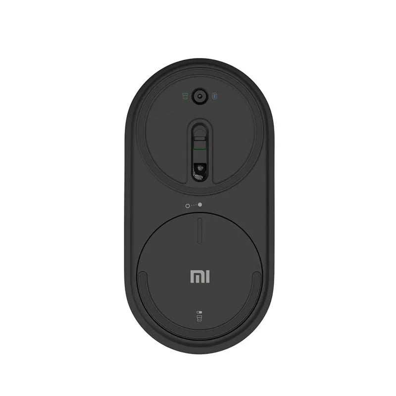 Wireless Bluetooth mouse for laptop in black or white colour with standard size