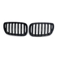 Bright Black BMW X5 E53 204 middle grid grille with medium mesh design