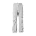 Straight cut casual trousers in chemical fibre blend fabric with elastic waistband in Army Green colour