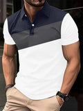 Men's loose fit short sleeve t-shirt with a colourful 3D digital printed pattern.