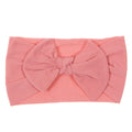 Bohemian children's hairband with wide nylon bow in Army Green, 10.5 x 7.5 cm bow, cloth band