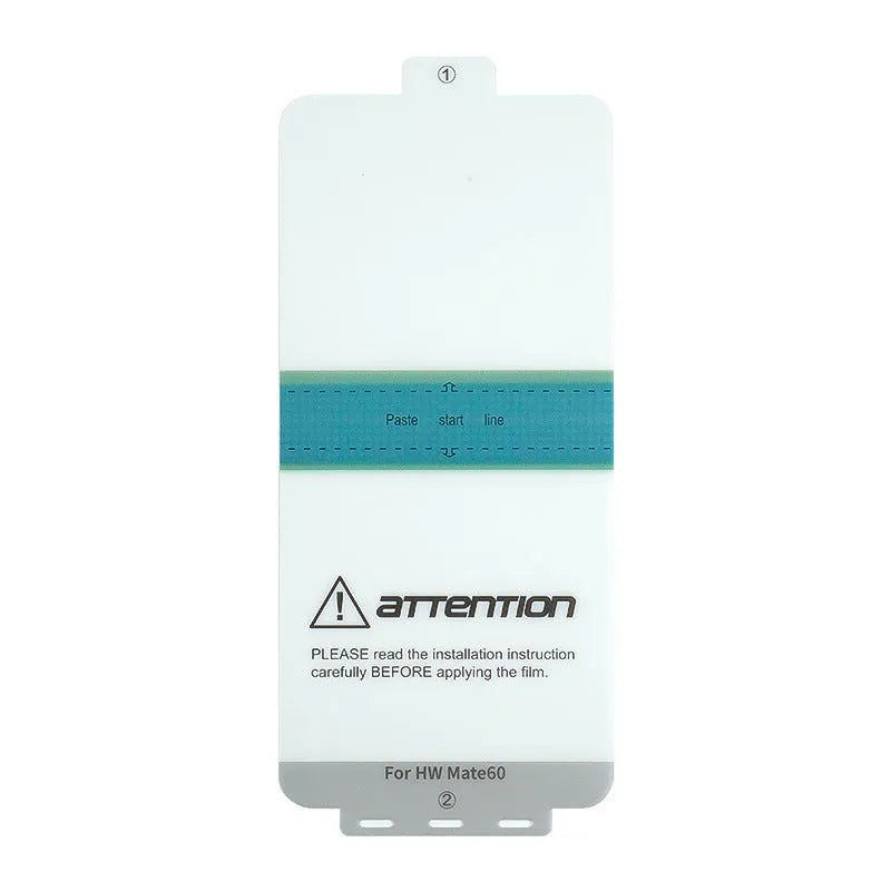 TPU screen protector for Huawei Mate60 and Mate60 Pro with application tools