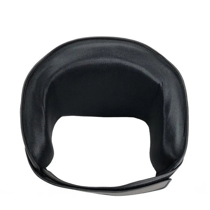 Sanda boxing waist protection target in dark grey with thickened padding for chest strikes