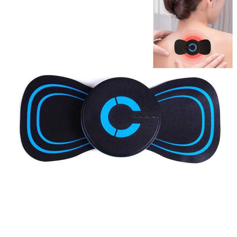 HQ-185 portable electric shoulder and neck massager with compact black design