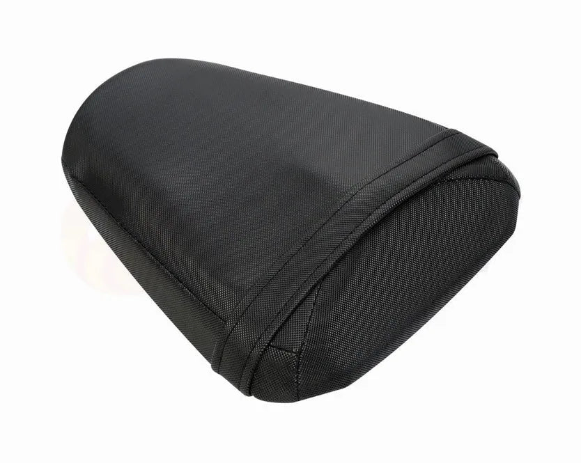 PU leather waterproof seat cover set for Suzuki GSXR1000 motorcycle on a bike seat.