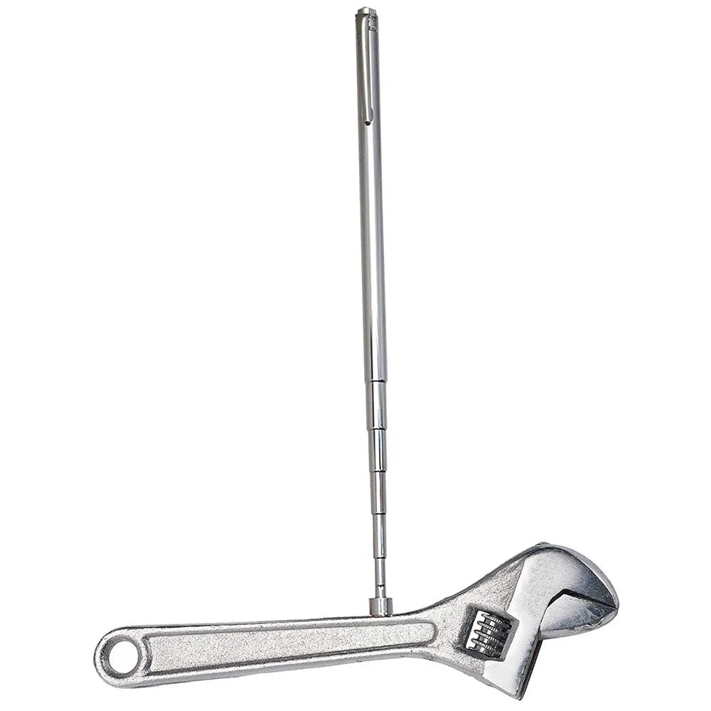 Stainless steel retractable magnetic pickup tool telescopic 14-53cm black silver for metal object retrieval