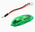 V3 Wireless Charging Waterproof Navigation Light unit for RC car, ship and aircraft models, showing compact size.