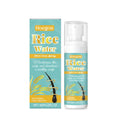 60ml bottle of ginger and rosemary hair care spray with natural oil ingredients.