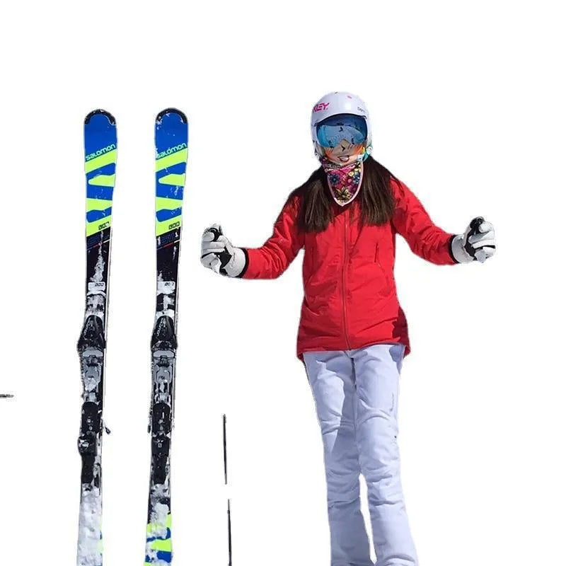 Fixed sewing skiing bandage shoulder strap in adjustable hook and loop design