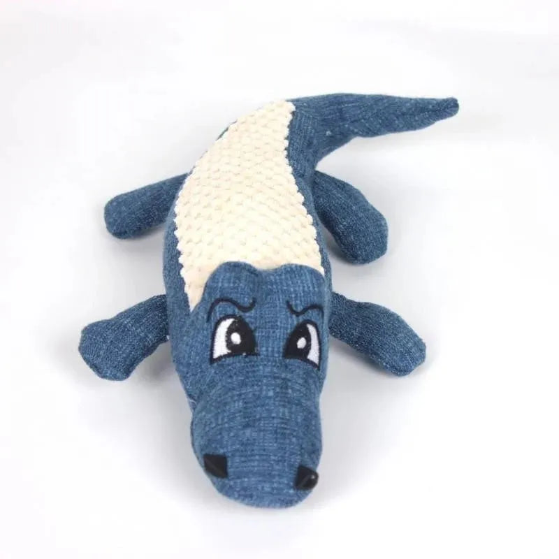 Corn-shaped plush pet toy in three colours with biting sound for teeth grinding and boredom relief