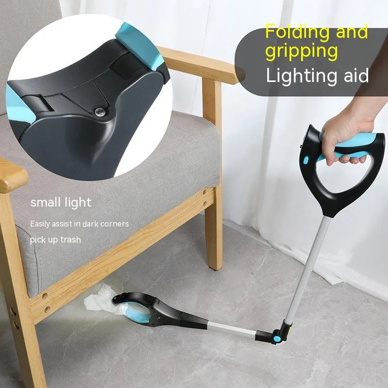 Plastic rubbish bin clip with aluminium alloy component in one of six colour options