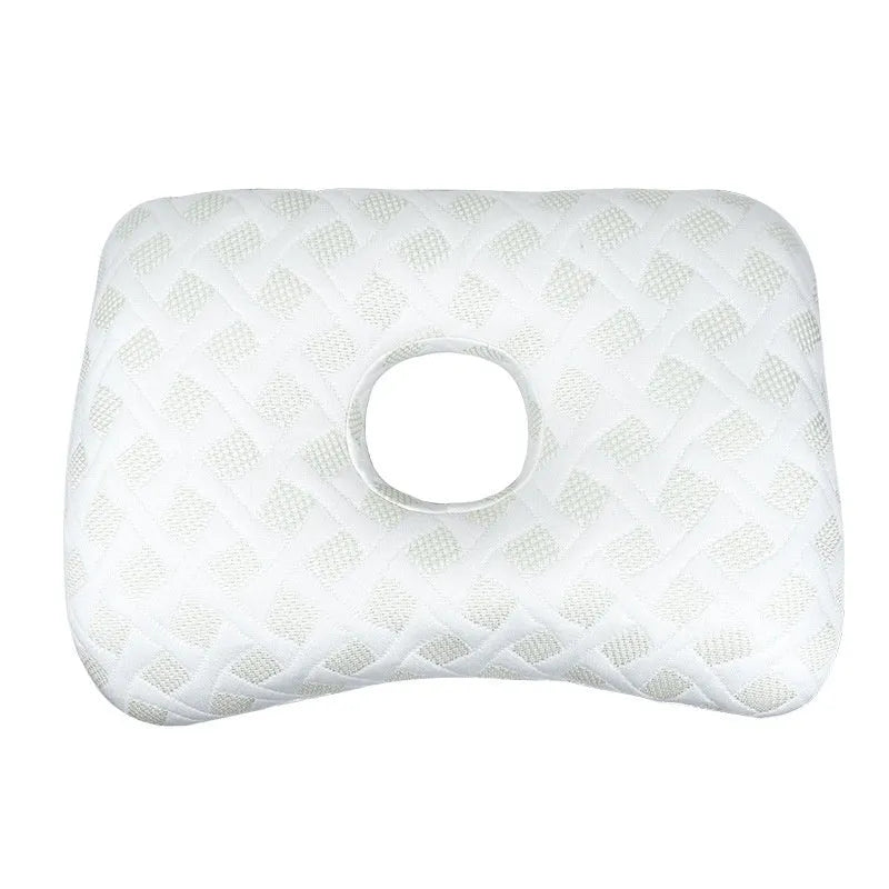 Beauty salon single hole ear pillow in New Chinese style, shown in a grey colour option.