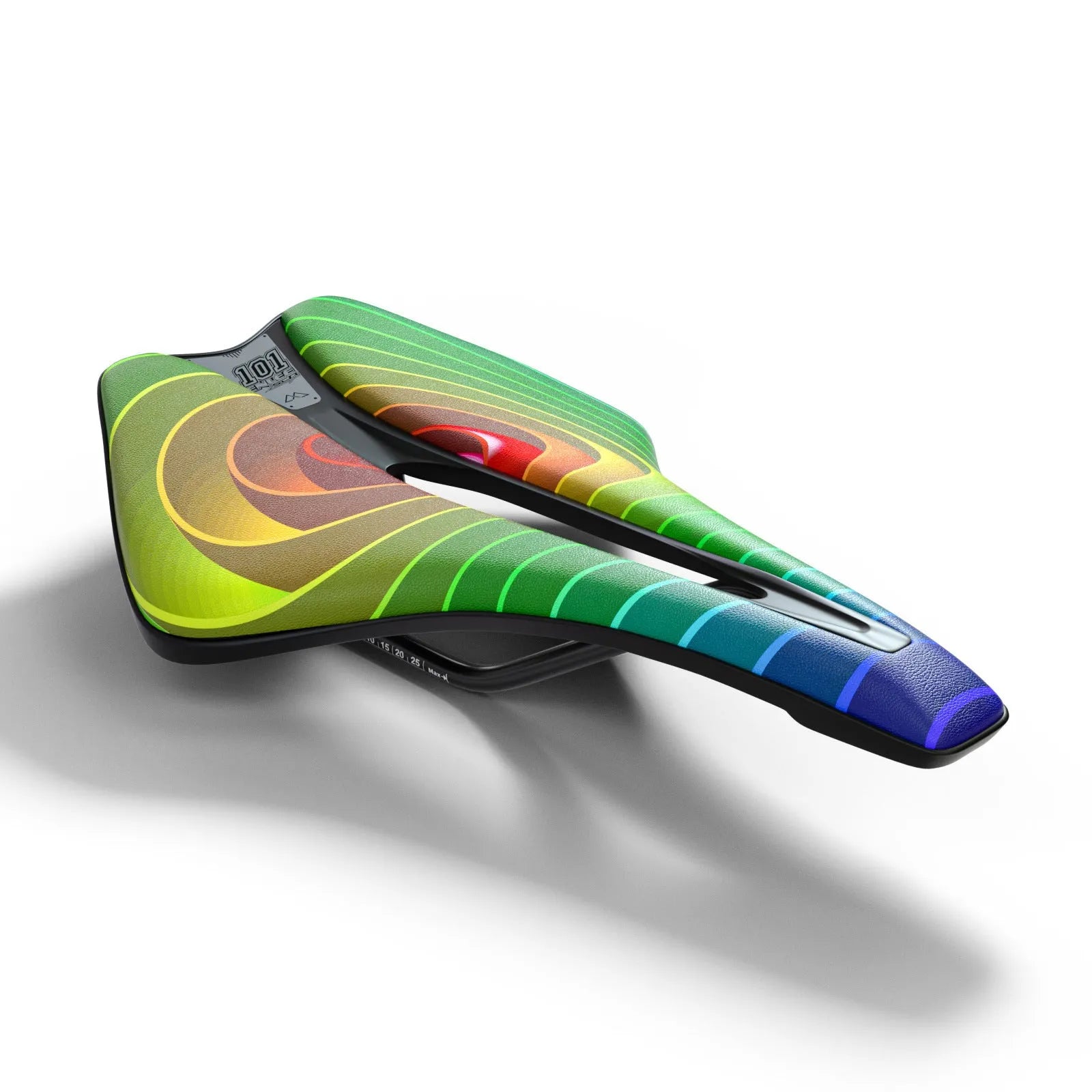 Bicycle seat cushion with ultra-light EVA cushioning and hollow design in multiple colour options