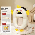 Baby wearing cartoon dinosaur anti-collision pillow for toddler fall protection