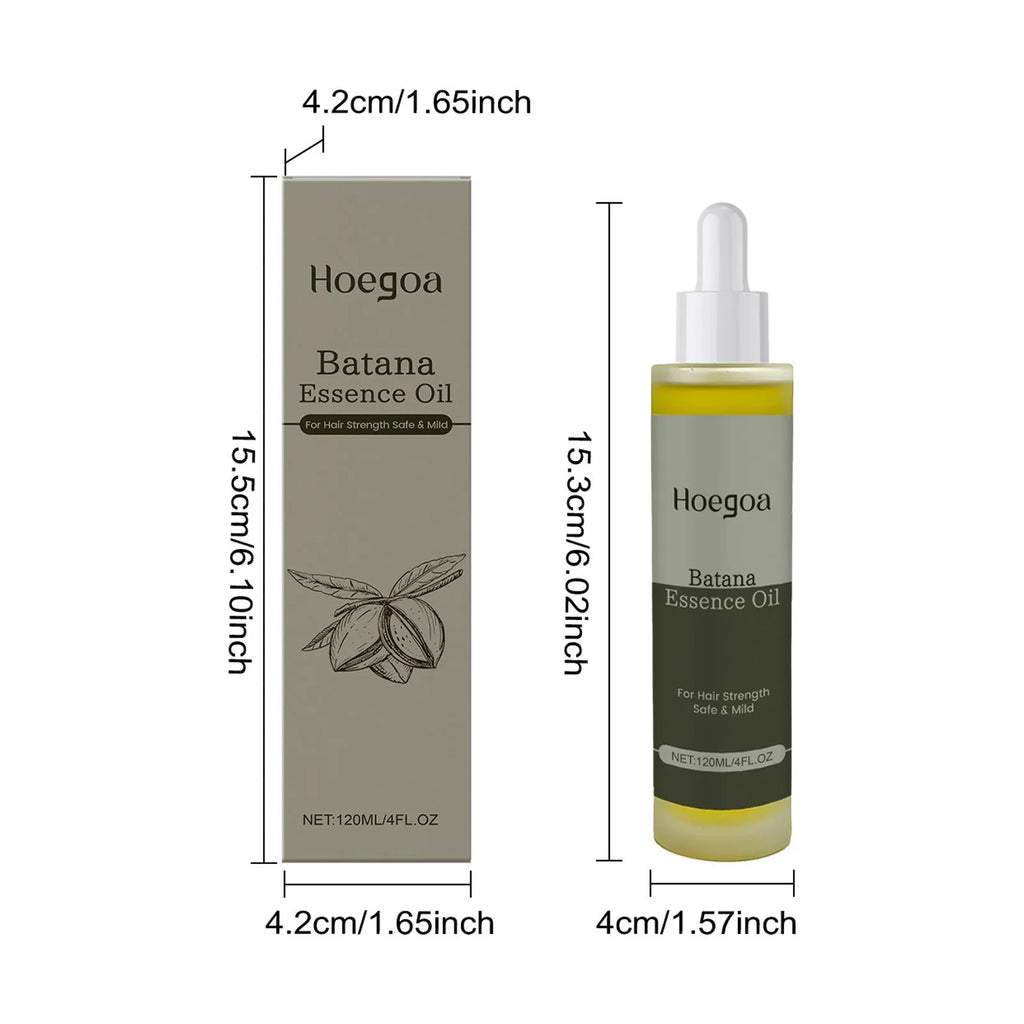 120ml bottle of Platthana Secret Hair Essential Oil for scalp massage and daily treatment