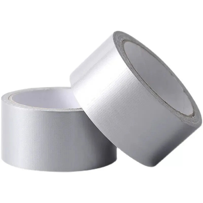 Roll of high-adhesive windproof draught exclusion tape in silver grey colour