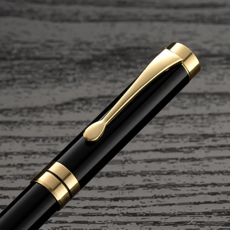 Metal fountain pen set with 26 pieces for calligraphy practice in multiple colour options with different nib types