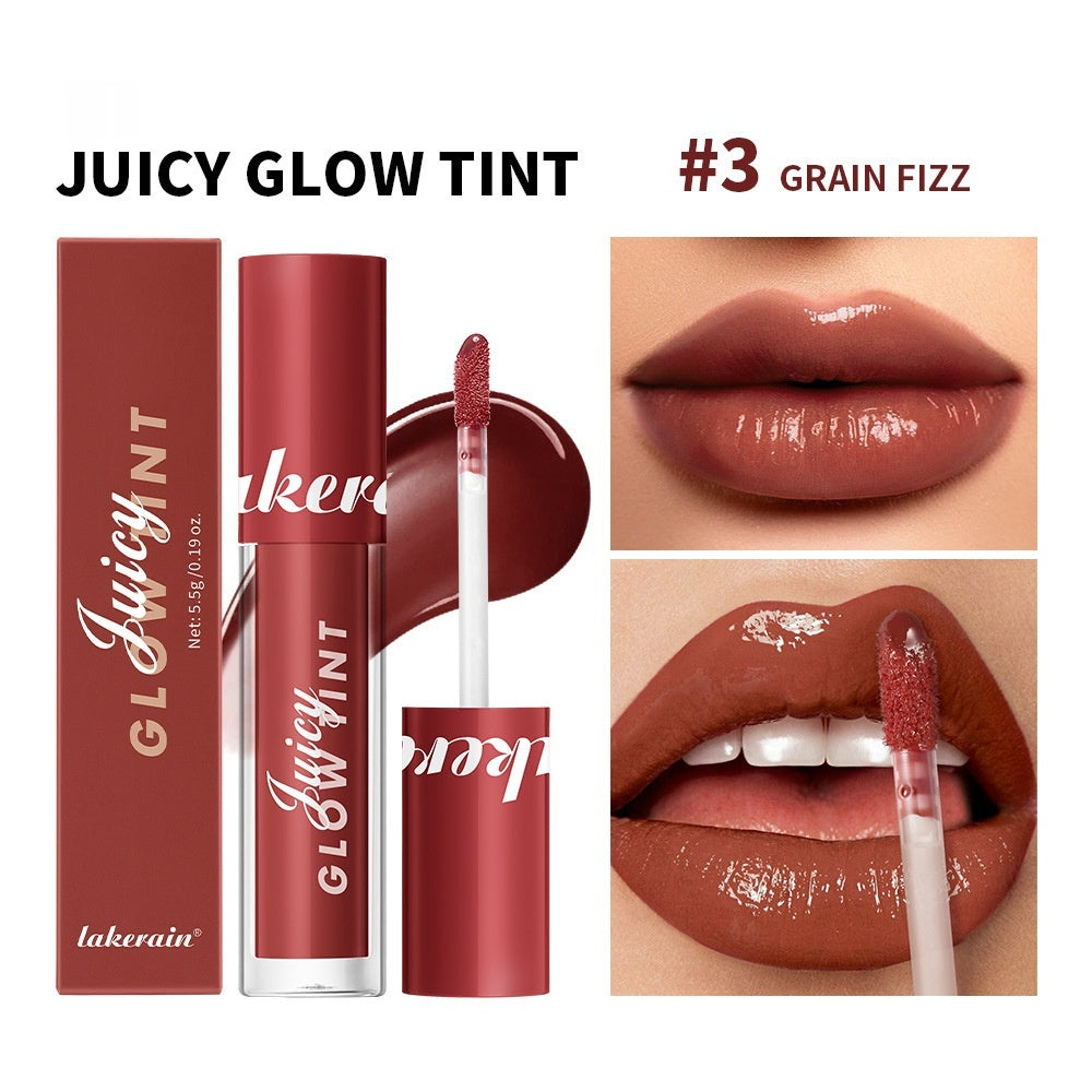 Juice Mirror Water Light Lip Lacquer: Hydrating Plumping Mirror Shine Lip Gloss & Glass Glaze for Juicy Luscious Lips
