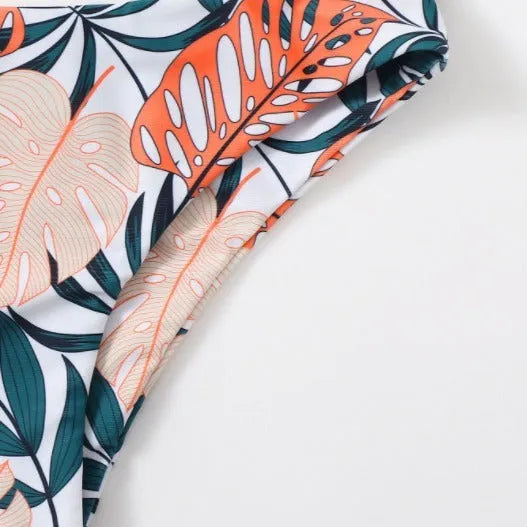 Two-piece bikini swimsuit with hard push up cups in briefs style, shown in available colours.