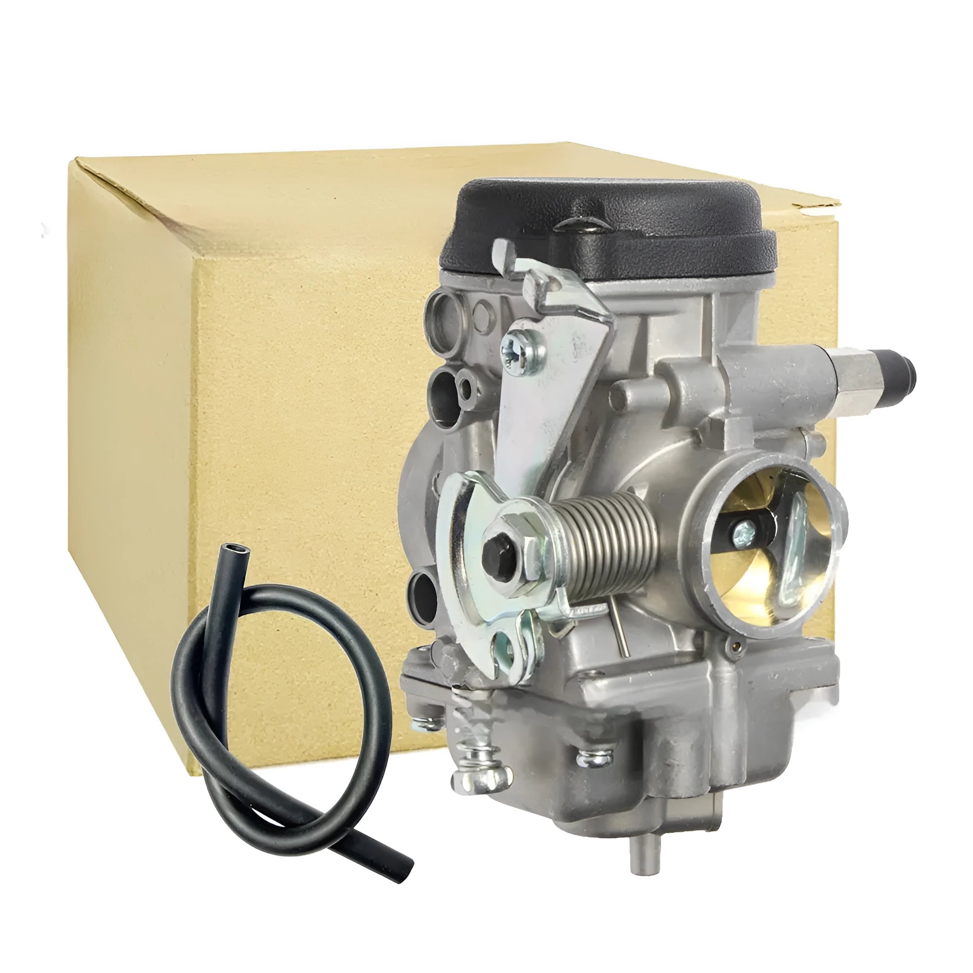 Metal carburetor replacement part for Italika 250z motorcycle, 14x12x12cm, YBR125-DX-LX compatible