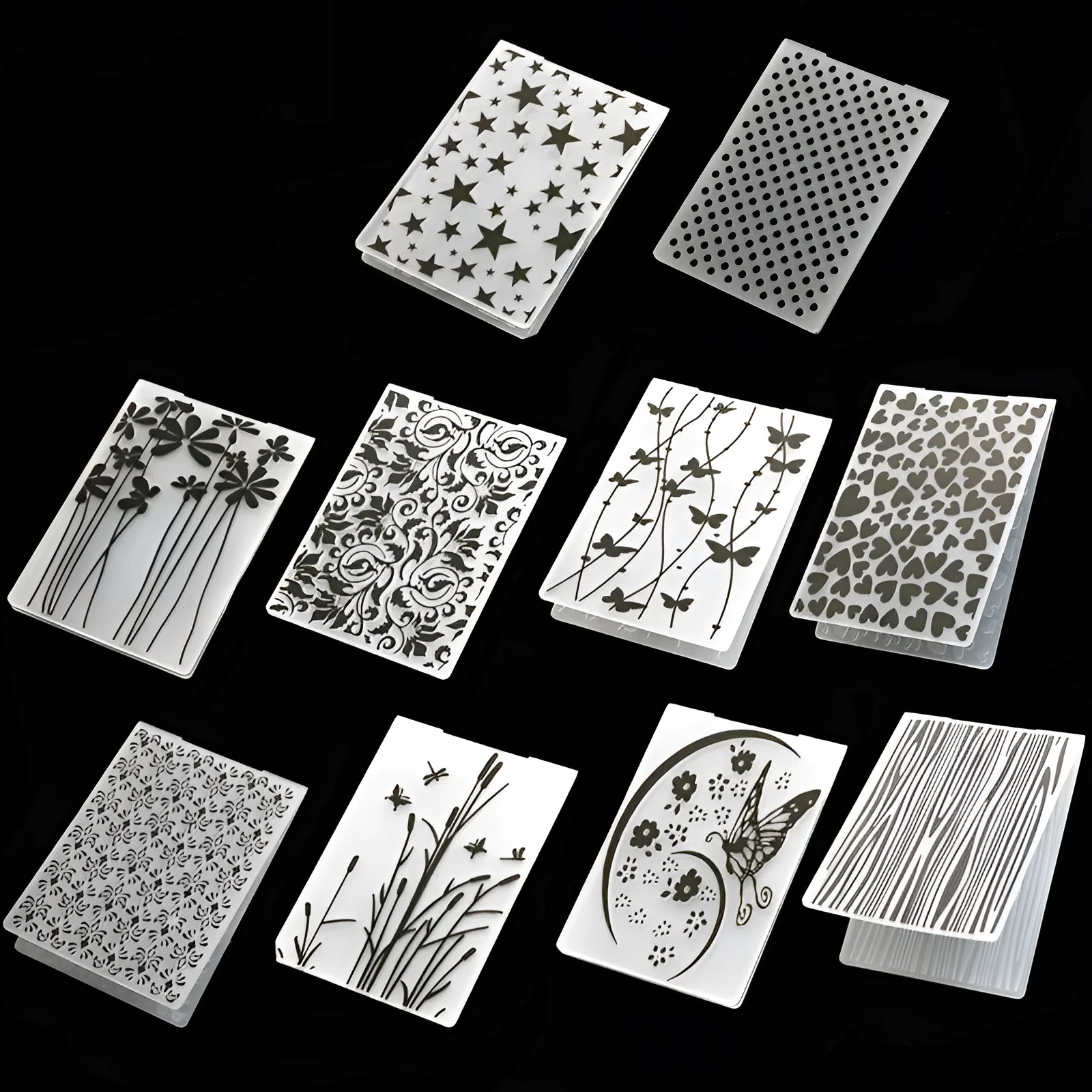 Plastic cake decorating mould with windmill design measuring 14.5 by 10.5 centimetres