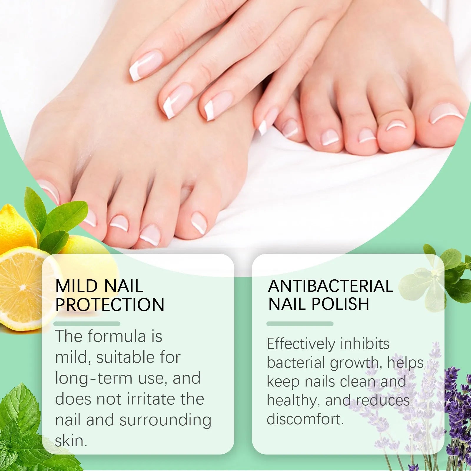 30ml nail care nursing solution bottle for gentle daily cleaning