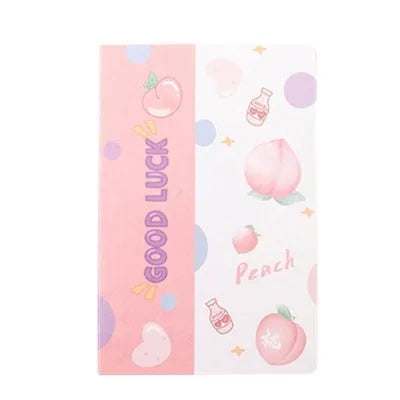 Cartoon A5 notebook with 30 sheets showing cute bear cover design