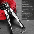 Fully automatic wire stripper tool with box mounted design and high carbon steel blades