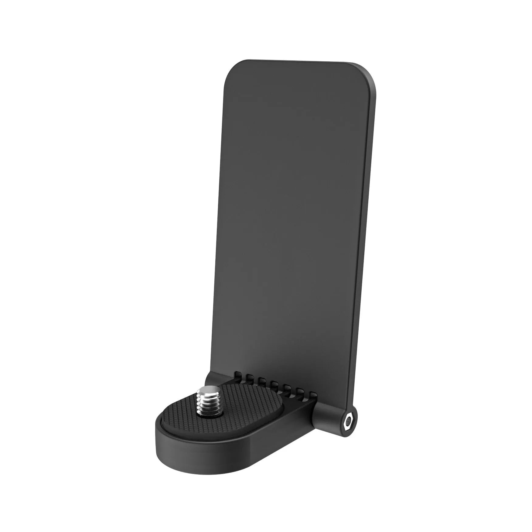 Black magnetic bracket base handle for Insta360 X4 camera with angle adjustment mechanism