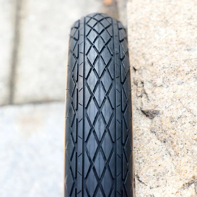 20x4.0 inch brown rubber tyre with skin edge finish for snowmobile electric powered beach car