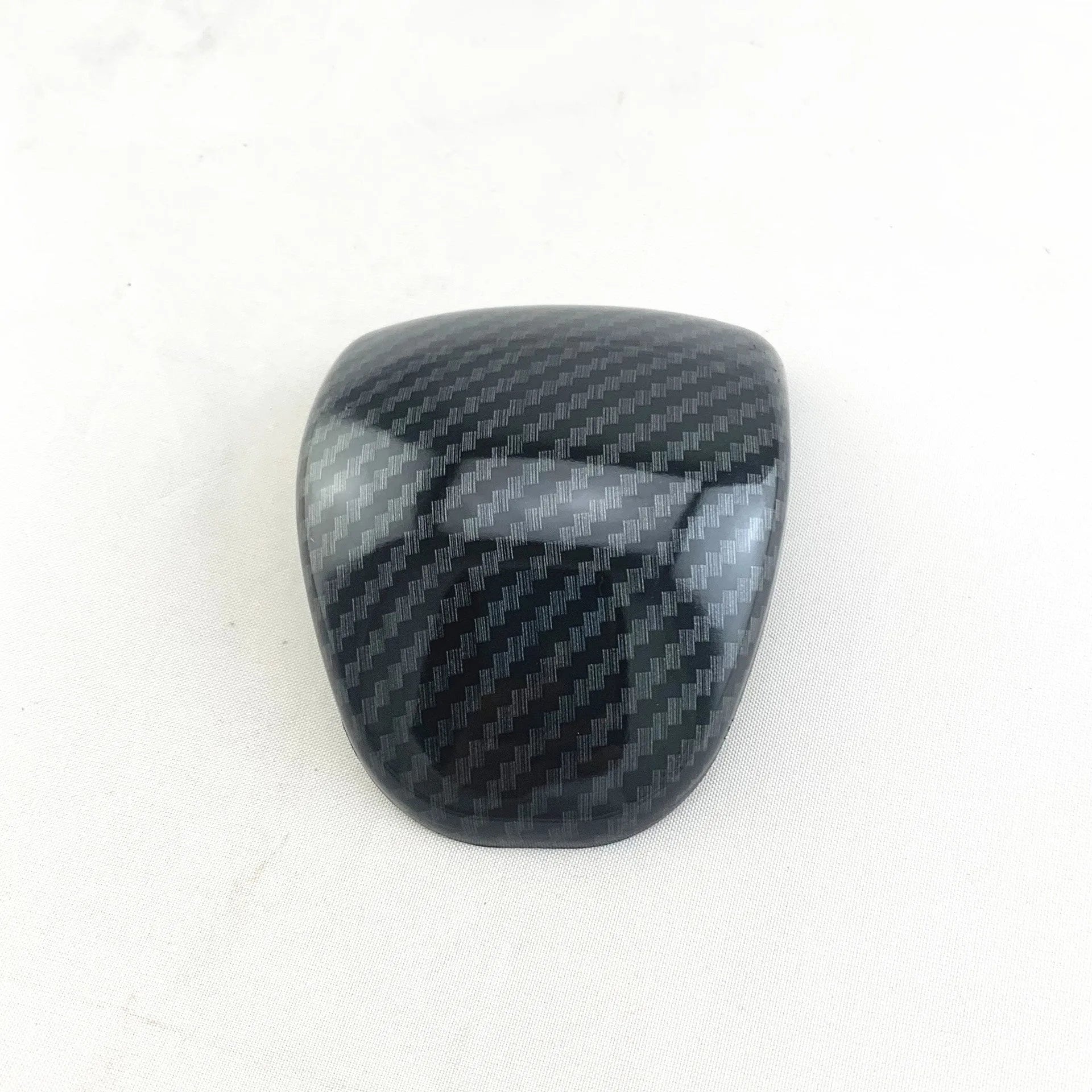 ABS plastic gear shift cover with carbon fibre pattern for car interior dashboard
