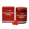 Container of 30 astaxanthin supplement gummies with vitamin C and zinc