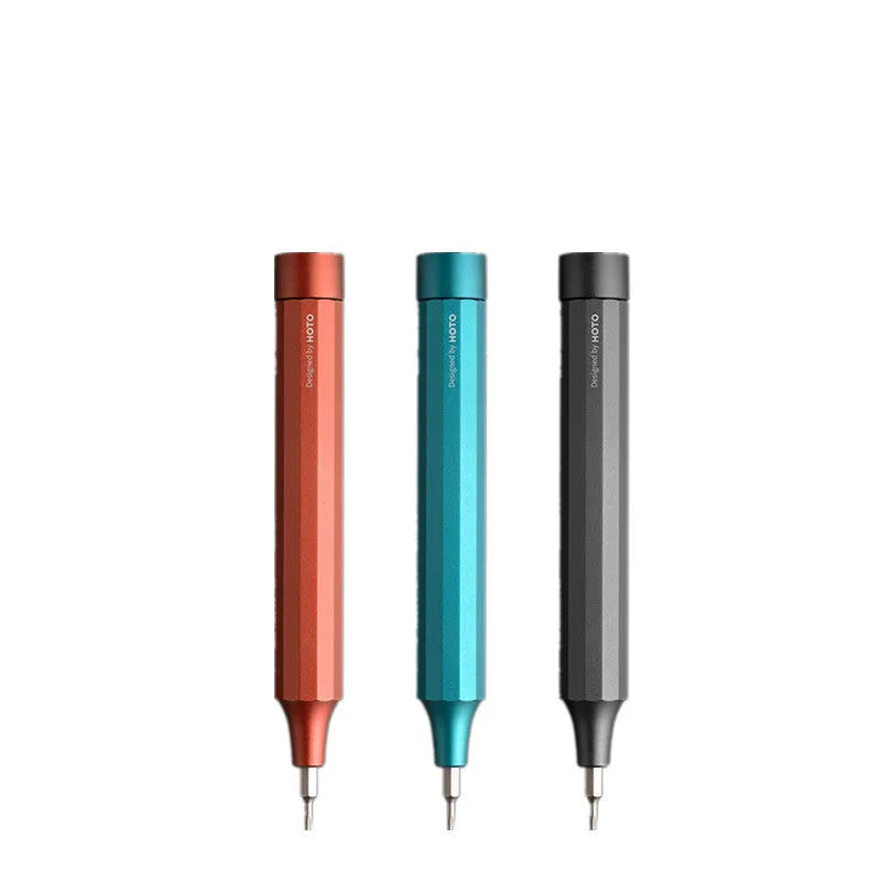 Black, green, and red 24-in-1 repair screwdriver set with magnetic bit storage for electronics disassembly