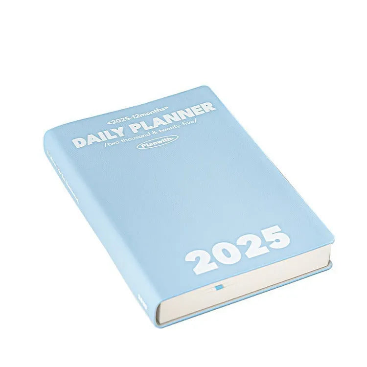 Waterproof notebook for postgraduate exam study in mint green colour with 196 pages and protective PU cover