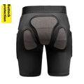 X-ray diffraction skiing protective hip pad and knee pad set for anti-fall safety.