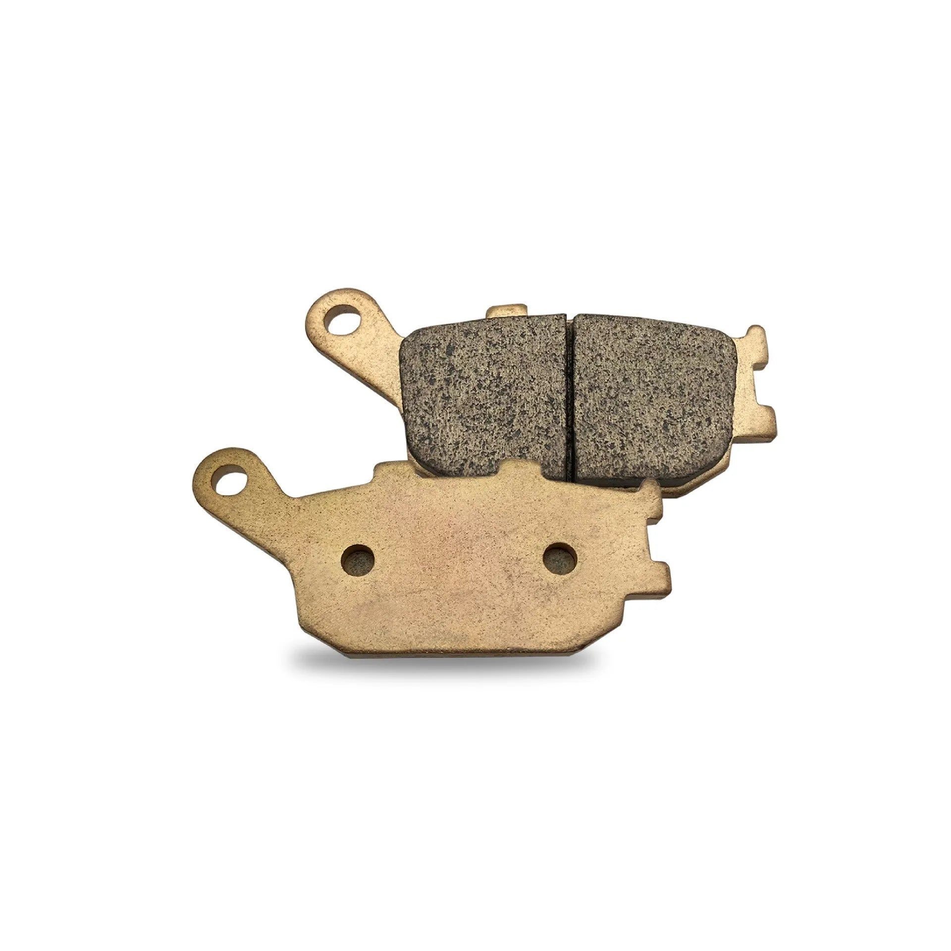 Honda CBR954RR rear motorcycle brake pad set with asbestos-free sintered material