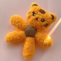 Indoor catnip ball chewing toy for cats with edible catnip filling