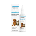 100ml bottle of dog and cat ear cleaner with applicator for gentle ear cleaning.