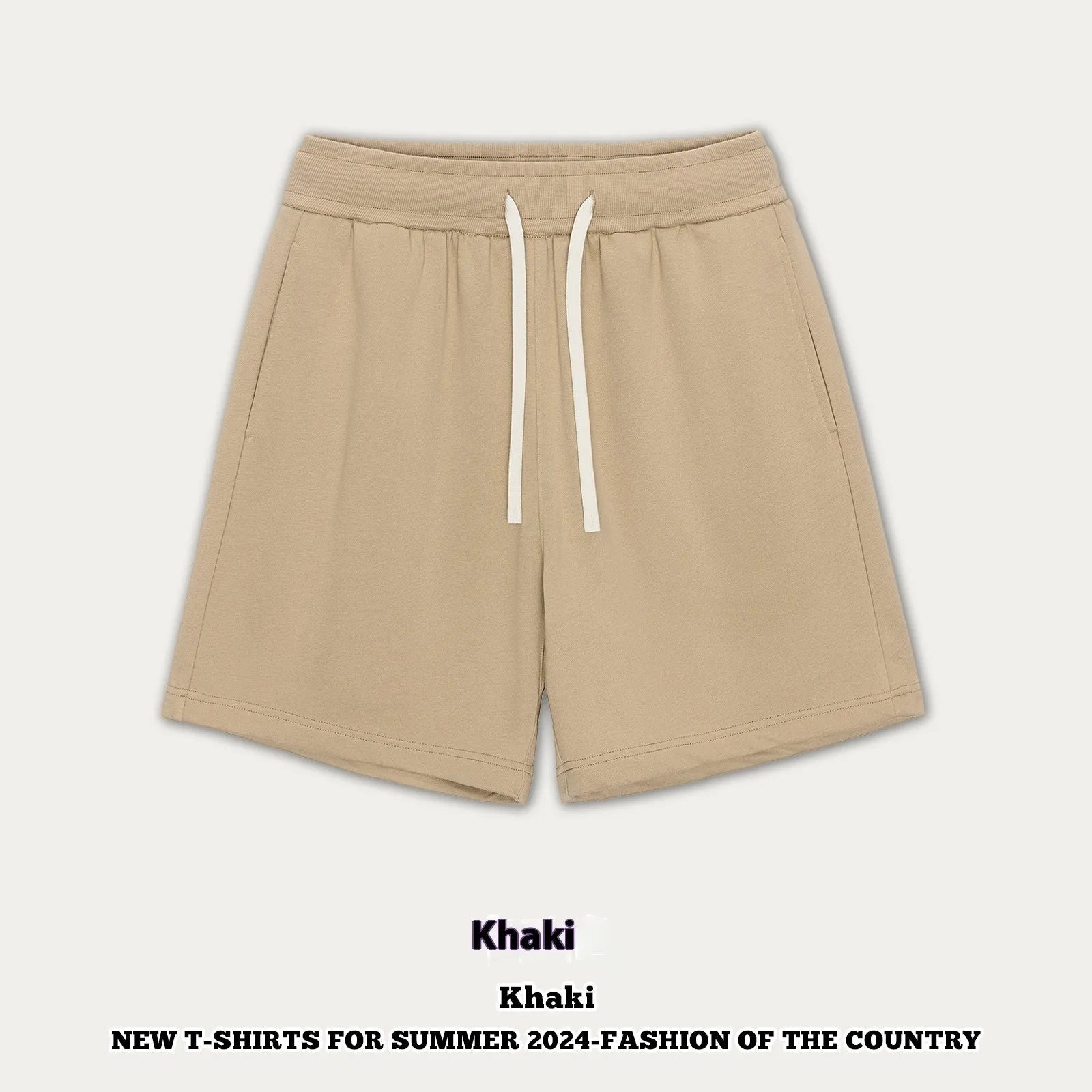 Child wearing loose fit cotton denim shorts in charcoal grey, showing casual summer style