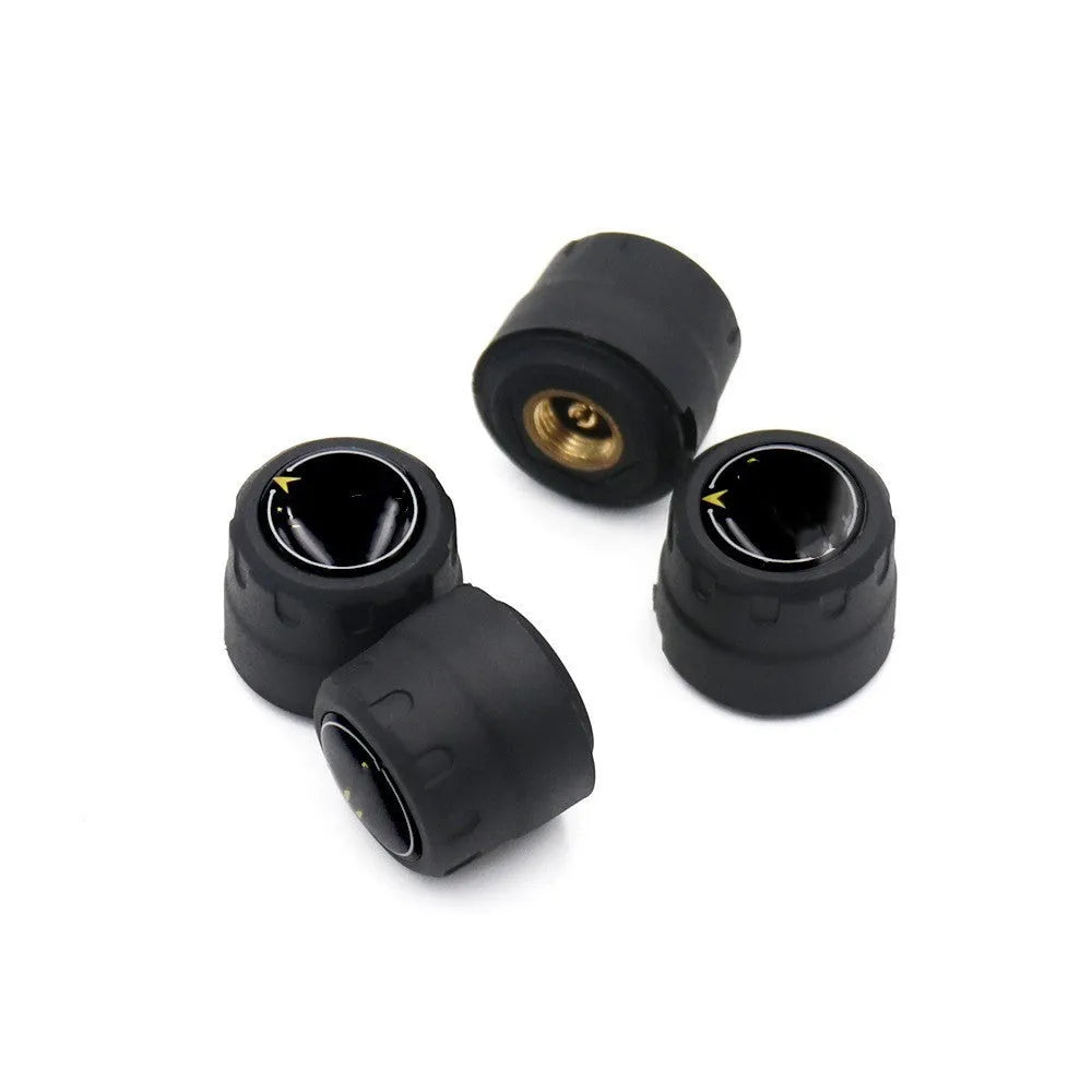 Bluetooth 5.0 automotive tyre pressure monitoring system with four sensors and installation tools