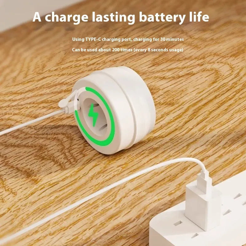 Rechargeable badminton globe digester spray humidifier with 8-second self-stop timer and 5V USB input