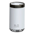 Jellyfish smoke ring humidifier with warm night light USB operation in blue pink white colours