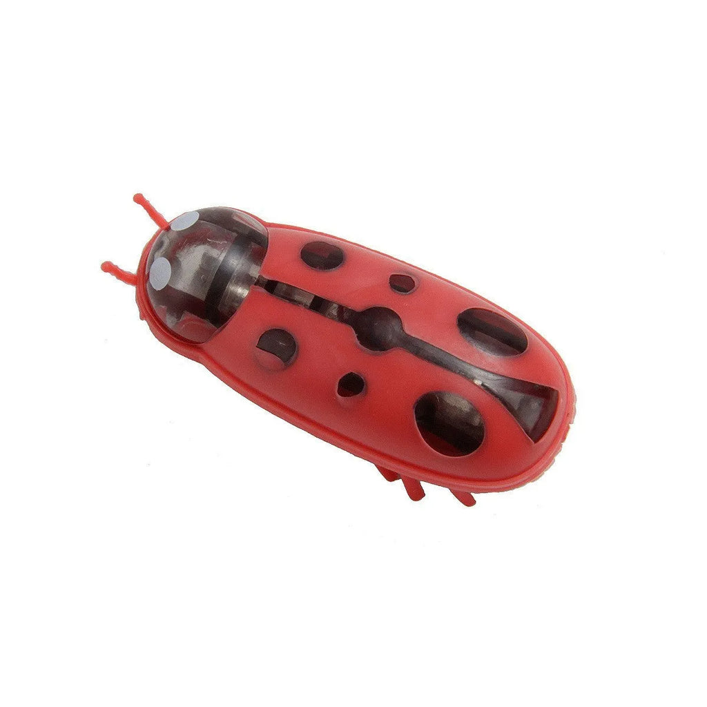 Electric jumping worm cat teaser toy in miniature 4.5cm insect design