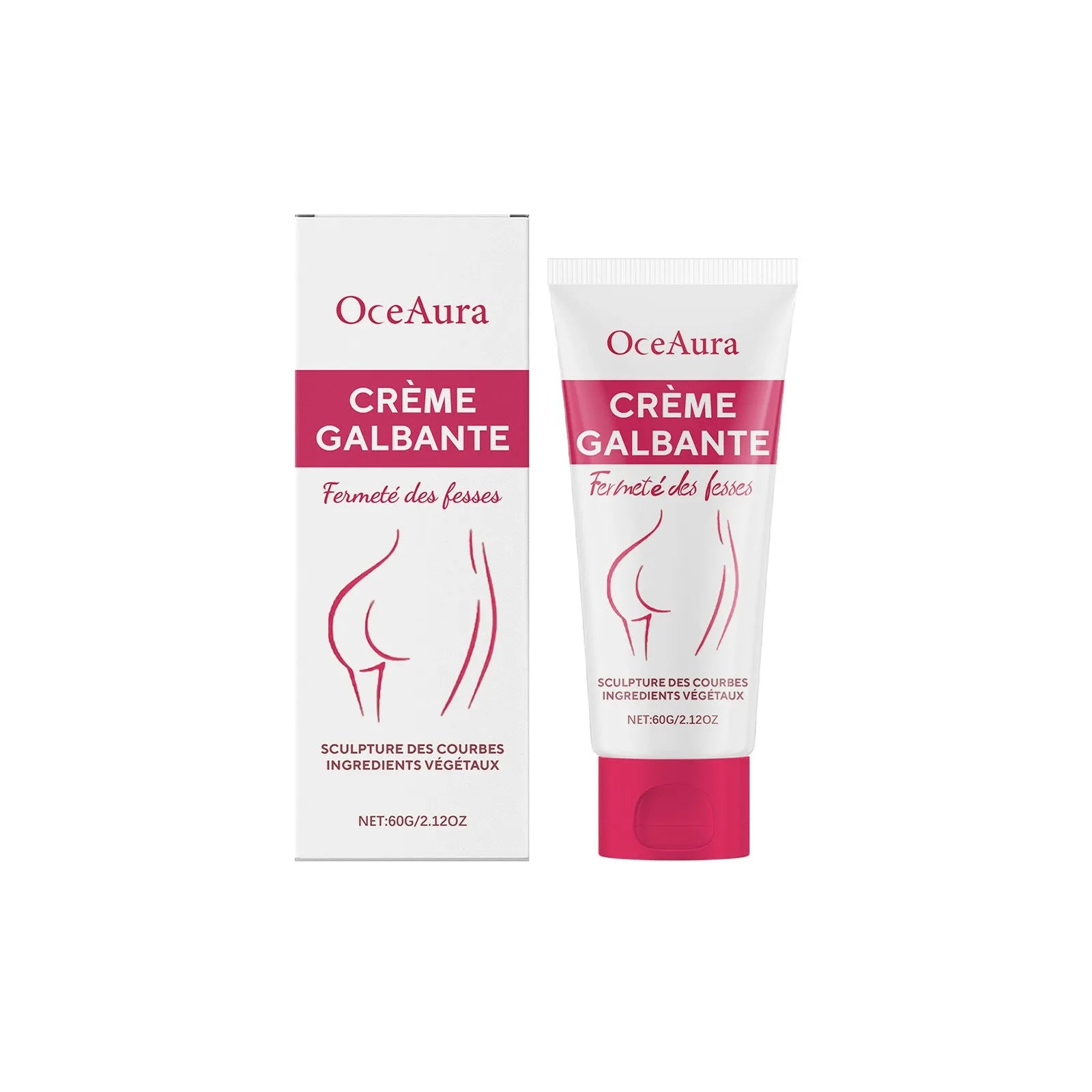 60g tube of hip and neck tightening cream with centella and coffee seed extracts