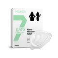 4 slimming nano microneedle stickers with ginger and mugwort root ingredients