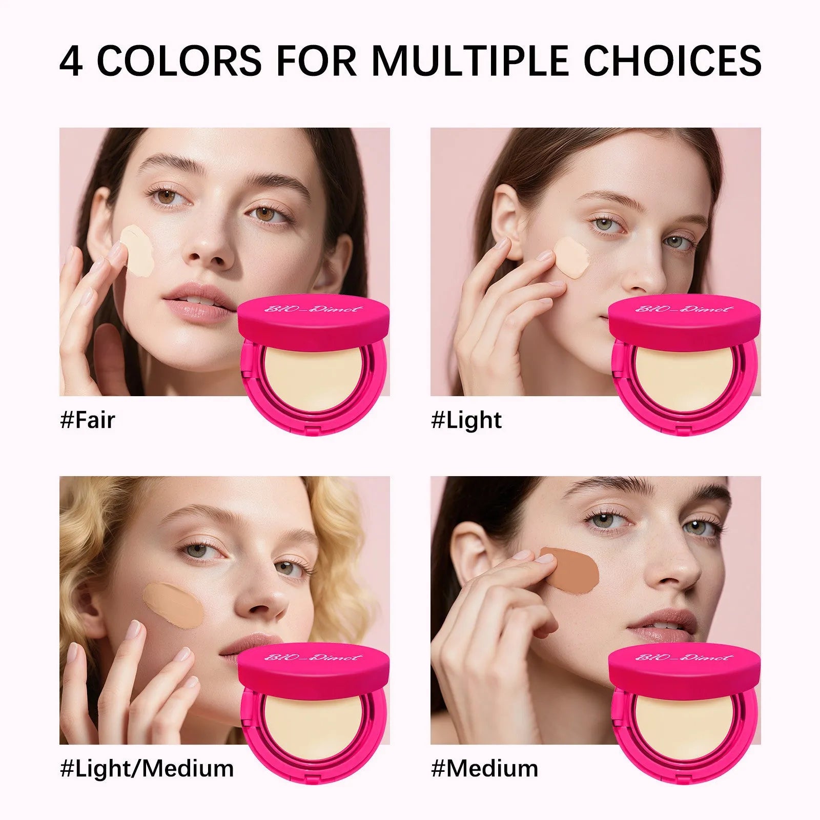 20g lightweight moisturising foundation cream bottle showing natural nude finish liquid foundation