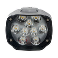 K2 motorcycle LED headlight external spotlight with 9 beads, 10V-85V wide voltage, SMD3030 light source