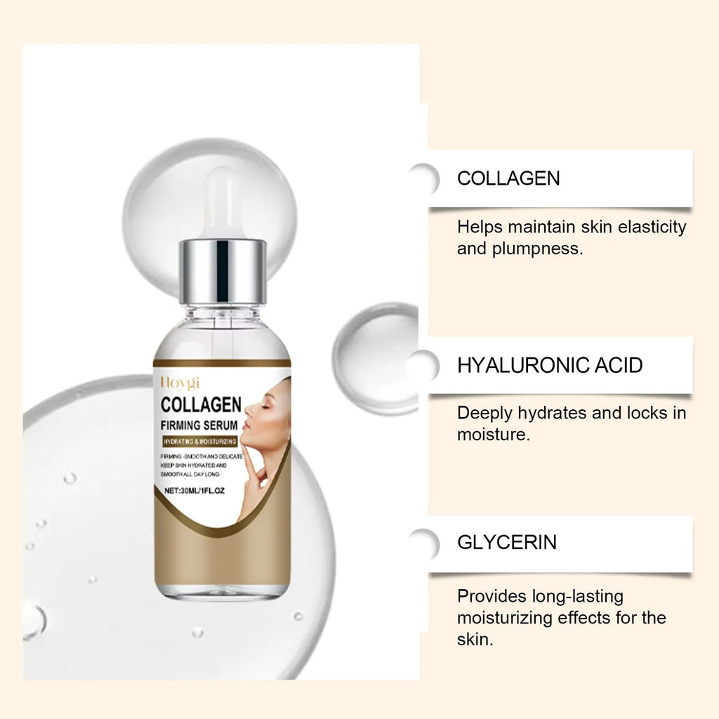 30ml collagen firming care solution bottle with hyaluronic acid
