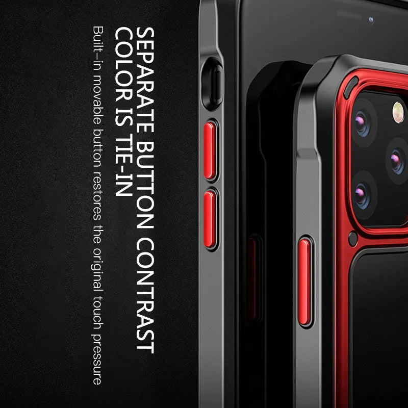Transparent silicone phone case for iPhone 11 in various colours on a table.