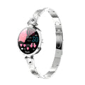 Women's smart bracelet with 1.08 inch HD LCD colour screen and heart rate monitor, IP67 waterproof fitness tracker